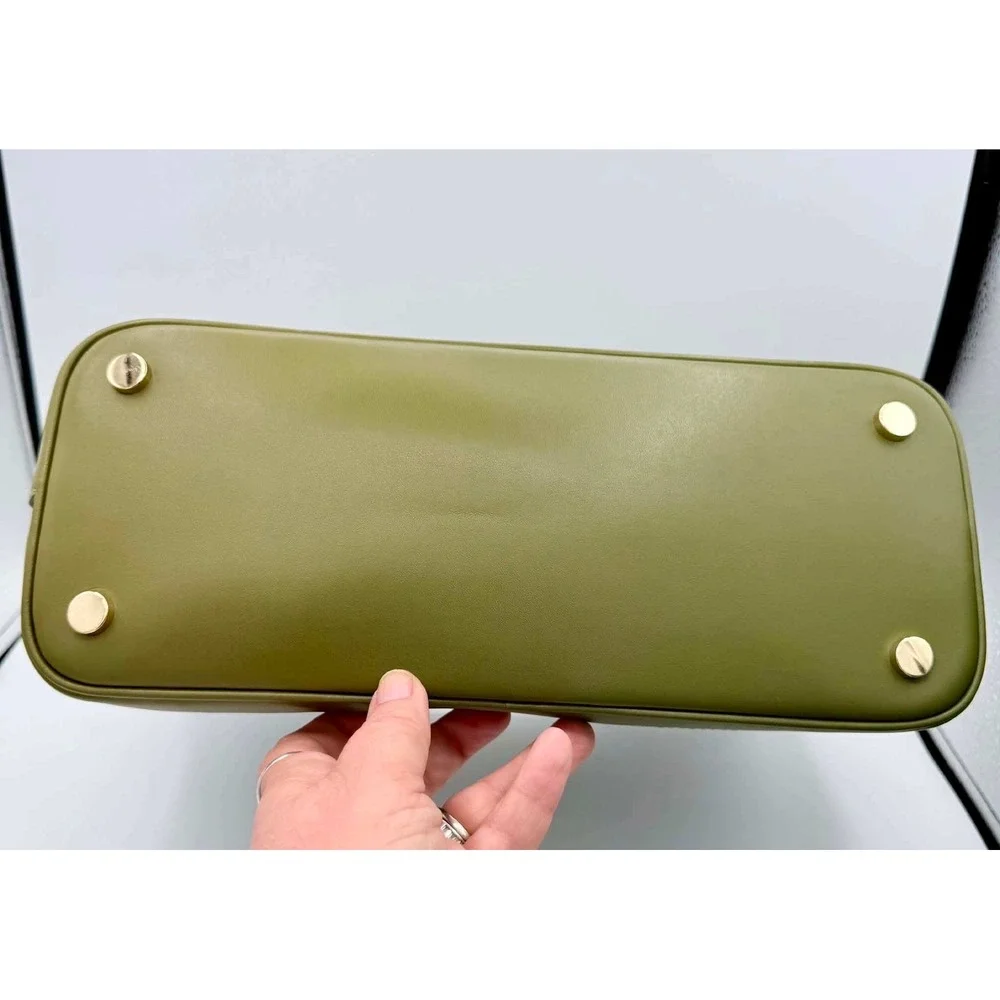 MICHAEL Michael Kors Luisa Canvas Medium Logo Tote in Olive Green